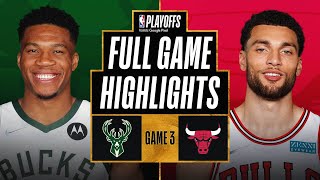 BUCKS at BULLS  FULL GAME HIGHLIGHTS  April 22 2022 [upl. by Nesyrb]