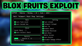 NEW OP Blox Fruits Exploit  ROBLOX [upl. by Notsreik158]