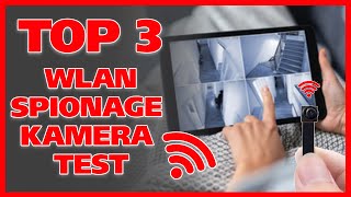 TOP 3 Spionage Kameras mit WLAN WiFi im Test 2025 [upl. by Liva]