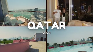 MY LUXURY TRIP TO QATAR  TRAVEL VLOG [upl. by Adlecirg135]