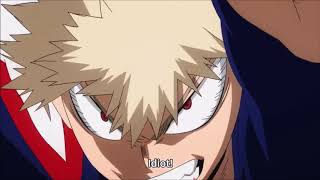 bakugou saying quotbakaquot [upl. by Ylirama601]