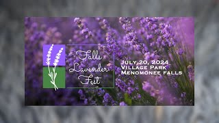 Menomonee Falls Lavender Fest 2024 Highlight Video [upl. by Cori]