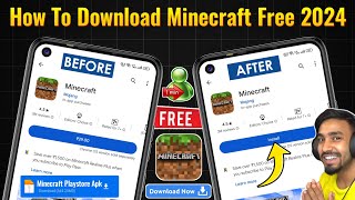 How To Download Minecraft 2024 Free  Minecraft Download Kaise Kare  Minecraft Install Kaise Kare [upl. by Geilich]