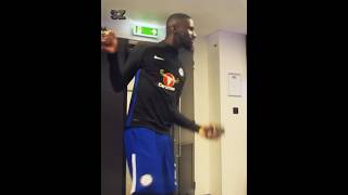 Rudiger dance at Chelsea 🤩shorts capcut football [upl. by Jerrylee]