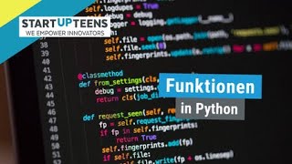 Wie definiert man Funktionen Python Tutorial 14 [upl. by Antonin44]