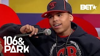 TBT Chris Brown Before The Fame Reveals His quotFirstsquot  106 amp Park [upl. by Romulus]