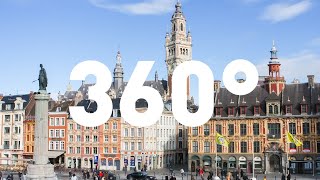 Visit Europe  360degree visit of Lille France [upl. by Babcock636]