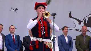 Hejnał Mariacki  Polish Festival at Federation square Melbourne [upl. by Ennayhs309]