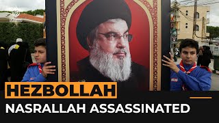 Who was Hassan Nasrallah  Al Jazeera Newsfeed [upl. by Bobina766]