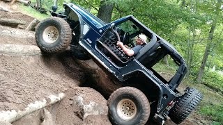 Off Road Jeep Trail Riding at Dresser WI [upl. by Trixie]