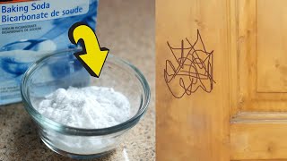 Simple trick to remove permanent marker sharpie from wood [upl. by Akinor]