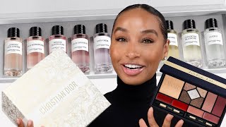 Holiday 2023 Dior Beauty Haul Unboxing La Collection Privée Christian Dior [upl. by Ytak]