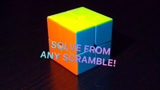 How to solve a 2X2 Rubik’s cube for any scramble [upl. by Nediarb]