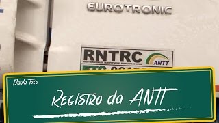 Registro da ANTT [upl. by Mlawsky]