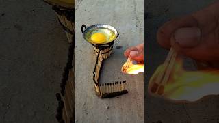 Outdoor Save Money Egg Cooking Episode 65 shorts ytshorts [upl. by Dayir]