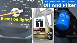 Honda Pilot Touring service light B1 reset [upl. by Maclean]