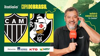 ATLÉTICO X VASCO AO VIVO NA ITATIAIA  REACT DA COPA DO BRASIL 2024 [upl. by Naedan602]