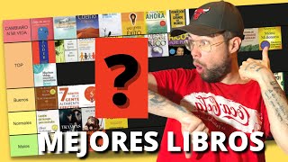 🔴 TIER LIST Descubre los MEJORES LIBROS de AUTOAYUDA 📚 y SUPERACIÓN PERSONAL para Leer en 2024 [upl. by Milla]