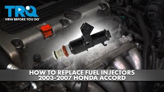 HOW TO INSTALL NEW FUEL INJECTORS Honda Civic [upl. by Etireuqram986]