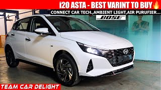 Hyundai i20 Asta  Walkaround Review with On Road Price  i20 2021 [upl. by Tench182]