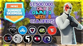 1500000 🥊Pax West Summer Skirmish🥊 Day 3Game 3 Feat TSMDaequan SypherPK Strafeshot Fortnite [upl. by Aurora]