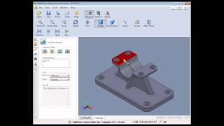 SolidWorks 2013 eDrawings  How to Use the Measure Tool  03 [upl. by Atcliffe]