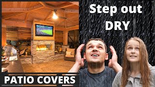 Patio Cover Step out Dry [upl. by Atiluj]