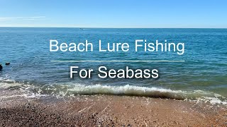 Beach Lure Fishing For Seabass UK Catch amp Cook [upl. by Ami419]