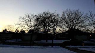 Sunset Time Lapse in HD Canon T1i 500D [upl. by Eelek]