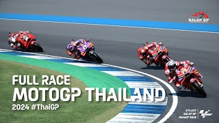 Full Race MotoGP Thailand 2024 ThaiGP Buriram MotoGP 24 [upl. by Artcele]