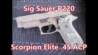 Sig Sauer P220 Scorpion Elite 45 ACP [upl. by Aloisia679]