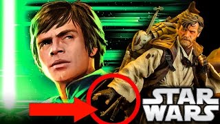 How Luke Skywalker Got His Green Lightsaber Legends  Star Wars Explained [upl. by Reitman70]