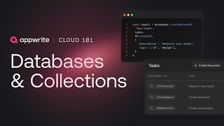 Appwrites Database and Collections [upl. by Navar942]