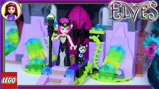 LEGO Elves Raganas Magic Shadow Castle Build Review Silly Play Part 1  Kids Toys [upl. by Marv131]