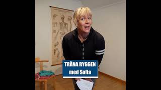 Träna ryggen med Sofia [upl. by Otrebliw]