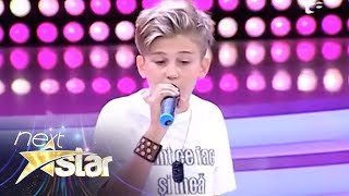 Oscar  demonstrație de rap pe scena quotNext Starquot [upl. by Tertia]