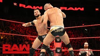 Finn Bálor vs Cesaro Raw July 3 2017 [upl. by Itida764]