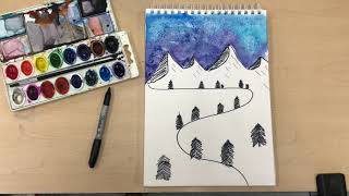 Jen Aranyi Winter Landscape [upl. by Fenner]