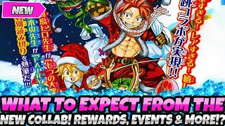 WHAT TO EXPECT FROM THE NEXT COLLAB GEM LOGIN FREE UNIT FREE MULTIS EVENTS 7DS Grand Cross [upl. by Michael350]