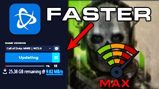 How To Increase BattleNet Download Speed FIX SLOW SPEEDS  WARZONE [upl. by Sacrod]