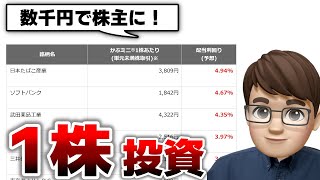 【1株投資】数千円で株式投資「かぶミニ」「S株」の始め方。メリット・デメリット、実際の買い方を解説 [upl. by Enoid787]