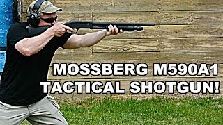 Mossberg M590A1 Tactical Shotgun 185quot Heavy Barrel 51 Magazine [upl. by Col529]