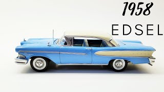 1958 Edsel by AMT 125 Scale [upl. by Mailli]