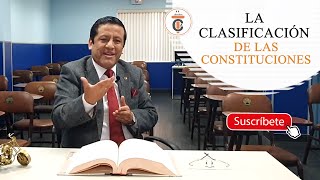 LA CLASIFICACIÓN DE LAS CONSTITUCIONES  TC 193 [upl. by Fifi]