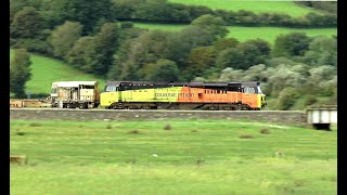 70809 returns the Clarbeston Road to Westbury service through Kidwelly 15072020 [upl. by Webber]