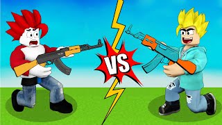 MOTU Vs KHALEEL In Roblox RIVALS 🔫🔫 [upl. by Nosyerg289]