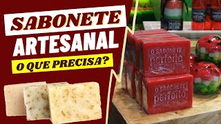 🧼 O Que Precisa Para Fazer Sabonete Artesanal [upl. by Wexler576]