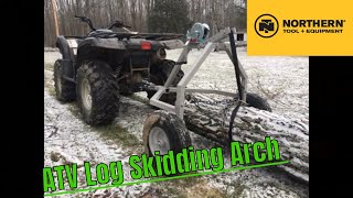 Strongway ATV Log Skidding Arch [upl. by Ninehc]