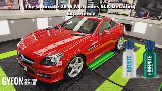 The Ultimate 2015 Mercedes SLK Detailing Experience gyeonized [upl. by Brenk731]