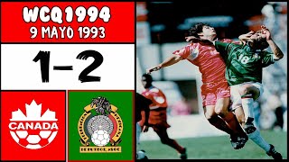 Canada 1 vs Mexico 2 FULL GAME 591993 WCQ1994 [upl. by Eberhard298]